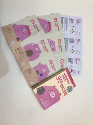 미팩토리 3단 돼지코팩 3매입 X 2 — 4점을 준 리뷰어가 2018년 2월 올린 사용 사진