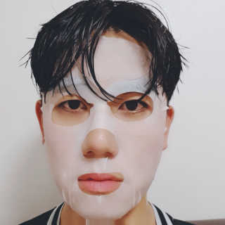 땡큐파머 미라클 에이지 리페어 코튼마스크 — 5점을 준 리뷰어가 2019년 7월 올린 사용 사진