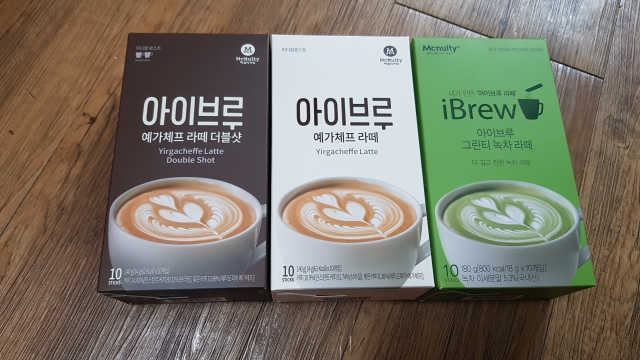 아이브루 라떼 10T 3종 리뷰 사진