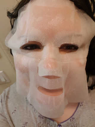 SNP Supercharged Mask_Rose Centifoli Flower — 5점을 준 리뷰어가 2019년 1월 올린 사용 사진