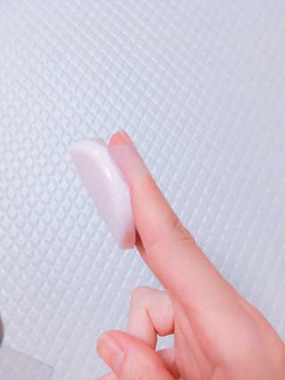 젤리팜 마이크로셀 실리콘퍼프 피치,오렌지 — 5점을 준 리뷰어가 2019년 7월 올린 사용 사진
