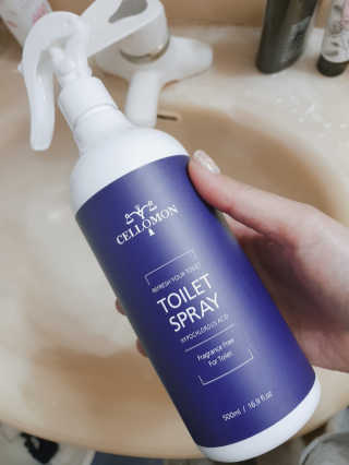 셀로몬 토일렛 스프레이 500ml — 5점을 준 리뷰어가 2018년 5월 올린 사용 사진