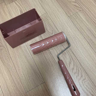 물로 씻어 쓰는 반영구 롤크리너 핸디 모노톤 에디션 — 3.5점을 준 리뷰어가 2019년 8월 올린 사용 사진