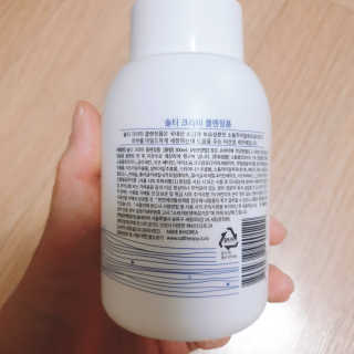 솔테라피 솔티 크리미 클렌징폼 300ml — 4.5점을 준 리뷰어가 2019년 5월 올린 사용 사진