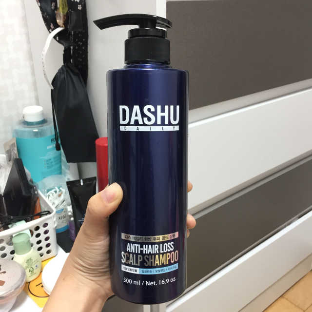 다슈 데일리 한방 두피 골드 샴푸 500ml 리뷰 사진