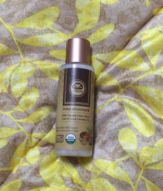 카오코탈라이푸 카오코 오가닉 버진 코코넛오일 100ml／바르는오일 — 5점을 준 리뷰어가 2018년 4월 올린 사용 사진