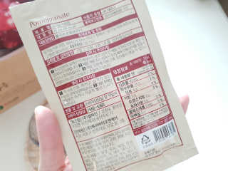 [하이헬스] 정말 진하고 맛있는 유기농 석류즙 30포 — 5점을 준 리뷰어가 2019년 12월 올린 사용 사진