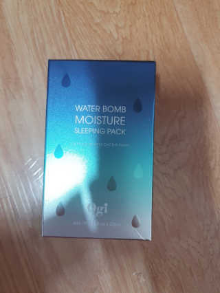 오지아이 워터 밤 모이스처 슬리핑 팩 4ml X 20pcs — 4점을 준 리뷰어가 2019년 12월 올린 사용 사진