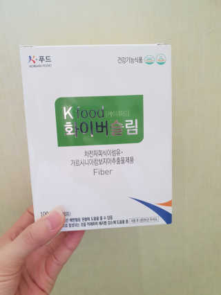 두루원 똥기사의 Kfood 화이버슬림 — 2.33점을 준 리뷰어가 2018년 7월 올린 사용 사진