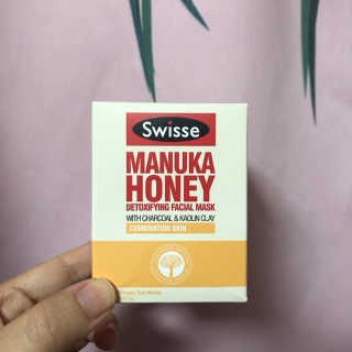 SWISSE 스위스 마누카 허니 디톡시파잉 페이셜 마스크 — 5점을 준 리뷰어가 2020년 1월 올린 사용 사진