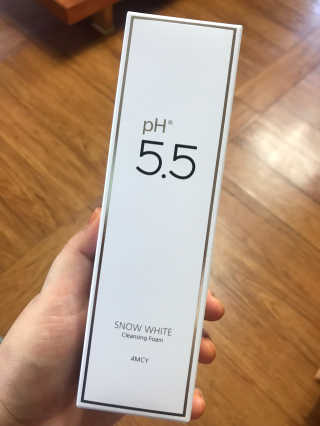 포므시 스노우화이트클렌징폼pH5.5 — 5점을 준 리뷰어가 2019년 8월 올린 사용 사진