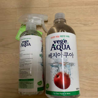 베지아쿠아 475ml + 리필 1000ml 1Set — 5점을 준 리뷰어가 2019년 7월 올린 사용 사진