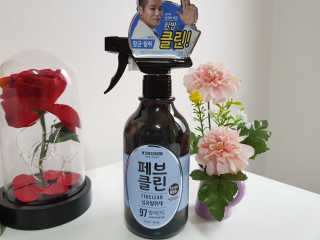 더블유드레스룸 페브클린 500ml — 5점을 준 리뷰어가 2018년 8월 올린 사용 사진