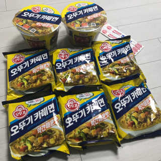 오뚜기카레면 2차 모집 — 5점을 준 리뷰어가 2019년 2월 올린 사용 사진