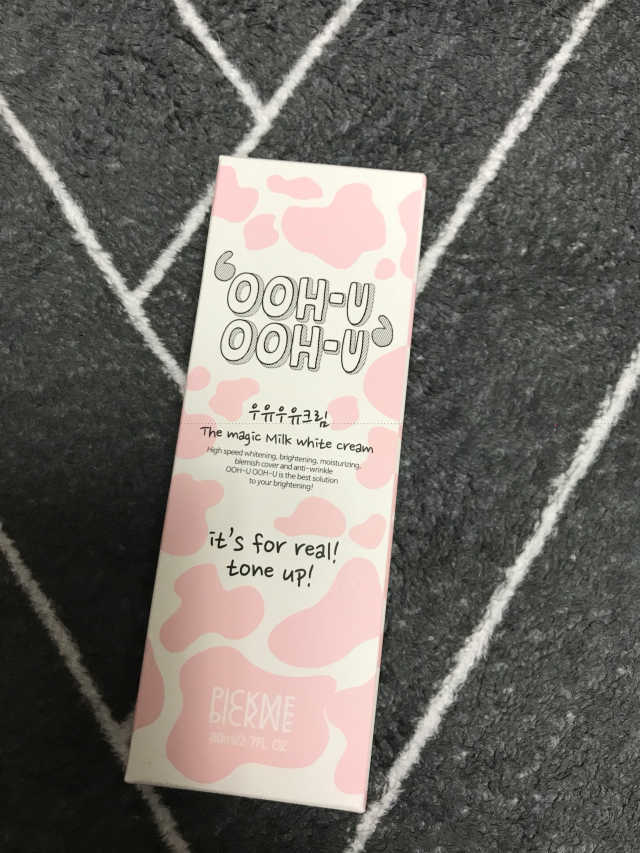 원더페이스 우유우유크림 리뷰 사진