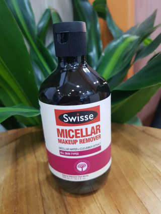 SWISSE 스위스 미셀라 메이크업 리무버 — 5점을 준 리뷰어가 2019년 12월 올린 사용 사진