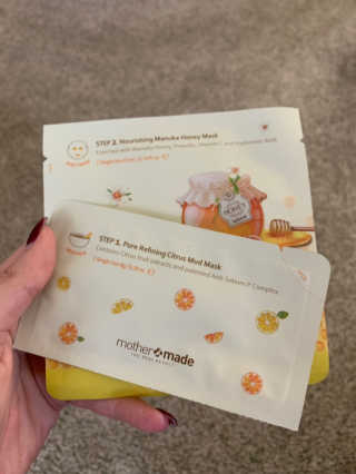 마더메이드 어머니 2 단계 헤니 CITRUS 스파 FACIALS 5PC — 5점을 준 리뷰어가 2019년 8월 올린 사용 사진