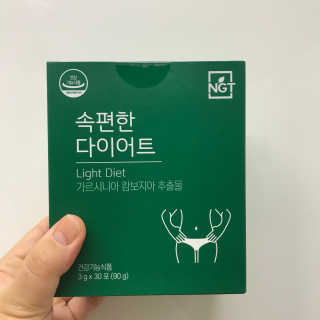 네츄럴굿띵스 속편한 다이어트 30포 — 5점을 준 리뷰어가 2019년 10월 올린 사용 사진