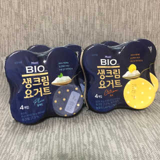 [매일 바이오] 생크림요거트 플레인 12개 + 유자 12개 — 4.5점을 준 리뷰어가 2019년 6월 올린 사용 사진