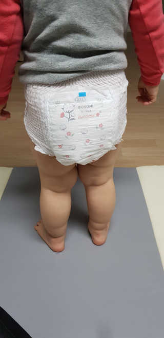 보솜이 리얼코튼 팬티형 — 5점을 준 리뷰어가 2019년 3월 올린 사용 사진