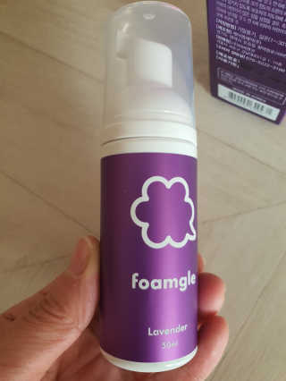 폼글 I foamgle [폼글] 거품가글 50ml 3종 - 민트, 라벤더, 라즈베리 — 5점을 준 리뷰어가 2020년 1월 올린 사용 사진