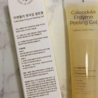 타임인네이처 [더메디닥터] 카렌듈라 엔자임 필링젤 — 3점을 준 리뷰어가 2019년 2월 올린 사용 사진