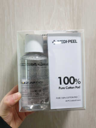 [메디필]엑스트라 슈퍼9 250ml+화장솜40ea — 5점을 준 리뷰어가 2020년 3월 올린 사용 사진