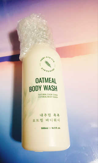 (주)에네스티 내추럴 촉촉  오트밀 바디워시 500ml — 5점을 준 리뷰어가 2019년 8월 올린 사용 사진
