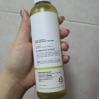달리프 클로렐라 베러 루트 워터트리트먼트 200ml — 5점을 준 리뷰어가 2020년 3월 올린 사용 사진