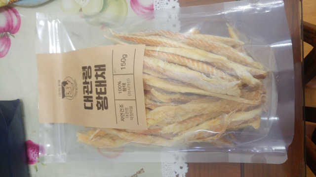대관령 덕장 황금빛 황태채 리뷰 사진