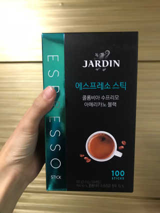 (주)쟈뎅 쟈뎅 에스프레소 스틱 아메리카노 블랙 — 4점을 준 리뷰어가 2018년 10월 올린 사용 사진