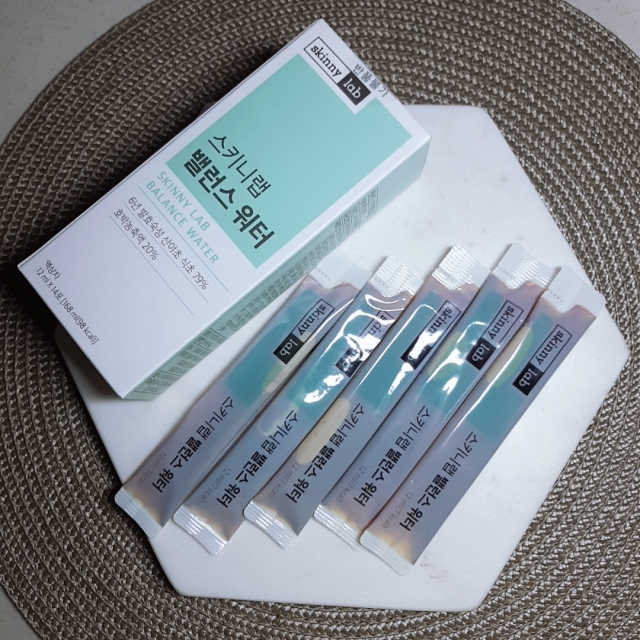 스키니랩 밸런스 워터 리뷰 사진