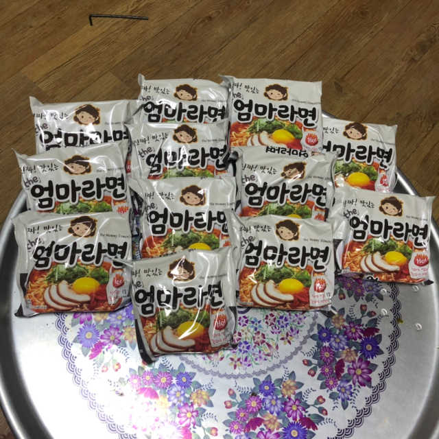 라면 그대로가 제일 맛있는 더엄마라면 리뷰 사진