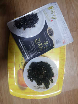 광천우리맛김 우리집밥도둑 맛있는광천김 우리김자반 50g 5봉 — 5점을 준 리뷰어가 2018년 3월 올린 사용 사진