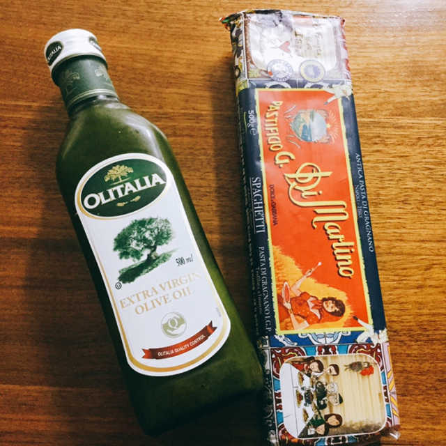 올리타리아 올리브오일 + 디마르티노 스파게티면 세트 리뷰 사진