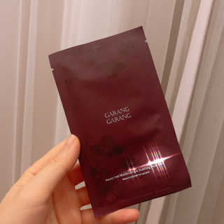 GARANG GARANG 피오니 룻 모이스처라이징 앤 수딩 마스크팩 — 5점을 준 리뷰어가 2019년 8월 올린 사용 사진