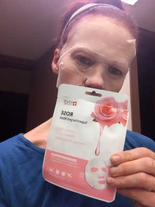 SNP Supercharged Mask_Rose Centifoli Flower — 5점을 준 리뷰어가 2019년 1월 올린 사용 사진