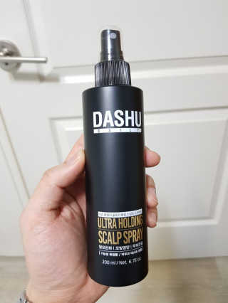 다슈코리아 다슈 데일리 탈모완화 초강력 헤어 스프레이 — 4.83점을 준 리뷰어가 2018년 1월 올린 사용 사진