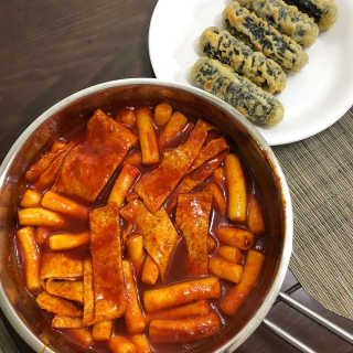 화곡미담 옛날 떡볶이 — 4.5점을 준 리뷰어가 2020년 2월 올린 사용 사진