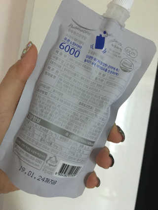 풀무원 프레시 워터젤리 — 5점을 준 리뷰어가 2018년 8월 올린 사용 사진