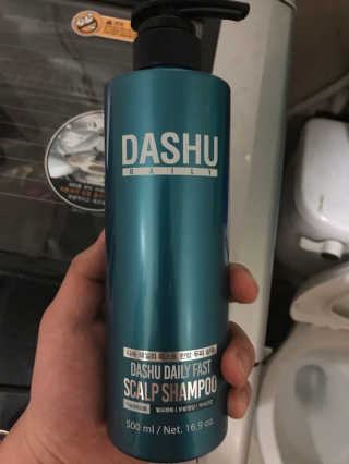 다슈코리아 다슈 데일리 패스트 한방 두피 샴푸 500ml — 4점을 준 리뷰어가 2018년 2월 올린 사용 사진