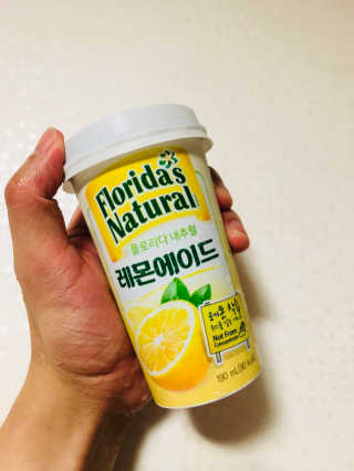 플로리다 내추럴 플로리다내추럴 레몬에이드  2종 — 5점을 준 리뷰어가 2018년 7월 올린 사용 사진