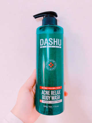다슈코리아 다슈 데일리 아크네 릴렉스 바디워시 500ml — 4.5점을 준 리뷰어가 2020년 2월 올린 사용 사진