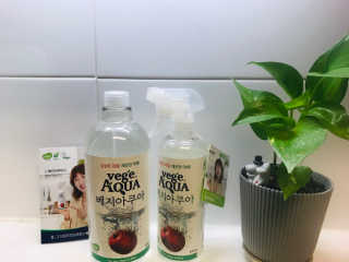 베지아쿠아 475ml + 리필 1000ml 1Set — 5점을 준 리뷰어가 2019년 10월 올린 사용 사진
