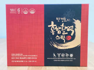 메이준뉴트리 박경호의 홍삼활력스틱 10ml x 30포 — 5점을 준 리뷰어가 2020년 2월 올린 사용 사진