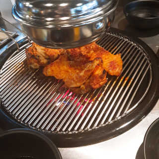 [서울숯불닭갈비] 닭갈비 세트메뉴 — 5점을 준 리뷰어가 2018년 8월 올린 사용 사진