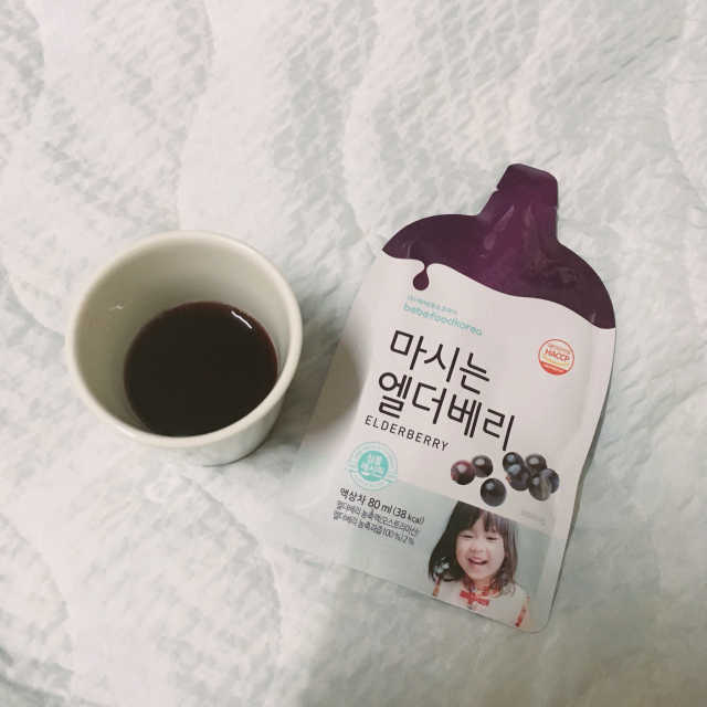 베베푸드 마시는 엘더베리 리뷰 사진