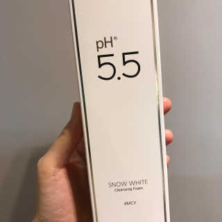 포므시 스노우화이트클렌징폼pH5.5 — 4.5점을 준 리뷰어가 2020년 2월 올린 사용 사진
