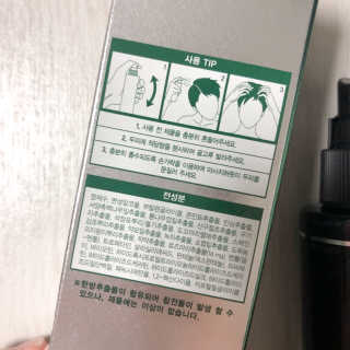 다슈코리아 다슈 데일리 안티 헤어로스 허브 헤어토닉 150ml — 5점을 준 리뷰어가 2019년 8월 올린 사용 사진