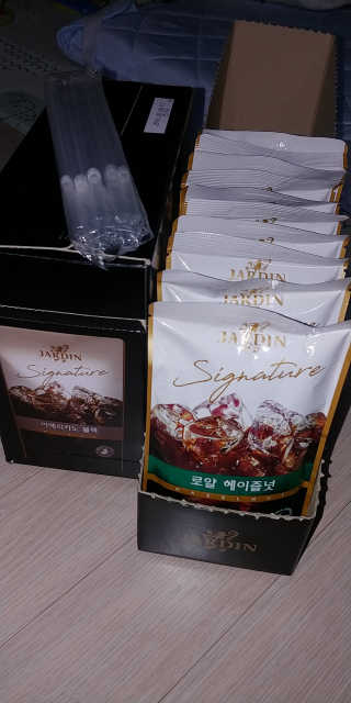 (주)쟈뎅 쟈뎅 시그니처 블랙, 헤이즐넛 230ml — 5점을 준 리뷰어가 2018년 6월 올린 사용 사진